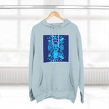 Hoodie - 'God Money Power' Graphic Fleece Pullover