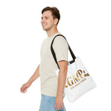GMP "God Money Power" Gold Logo Tote Bag