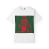 T‑Shirt — Retro Holiday Madonna Graphic Tee (green & red)