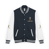 GMF Letterman Jacket — "God • Money • Power" Varsity Jacket