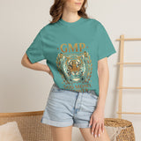 GMP Tiger Crest T‑Shirt — "God Money Power" Graphic Tee
