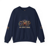 GMP 'God Money Power' Logo Crewneck Sweatshirt