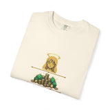 God Money Power T-Shirt — Angel, Stacks of Cash Graphic Tee