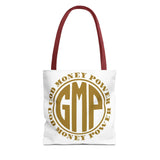 God Money Power Tote Bag — GMP Gold Logo Canvas Tote