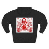 Three-Panel Fleece Hoodie