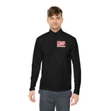 GMP 'God Money Power' Quarter-Zip Pullover