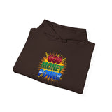 God Money Power Hoodie — Colorful Inspirational Religious Graphic Pullover
