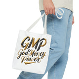 God Money Power (GMP) Tote Bag — Inspirational Faith & Prosperity Canvas Tote
