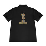 God Money Power Gold Crest Polo Shirt