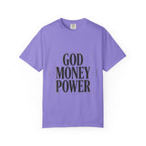 God Money Power T-Shirt — Bold Faith & Hustle Graphic Tee