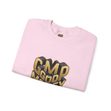 God Money Power Crewneck Sweatshirt — Patriotic American Flag Graphic