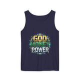 God Money Power Tank Top — Bold Faith & Hustle Graphic Tank