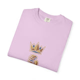 God Money Power T-Shirt — Crown & Coins Faith-Inspired Graphic Tee
