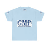 GMP "God Money Power" Logo Tee — Faith & Hustle Graphic T-Shirt
