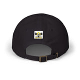 Dad Cap – Vintage Surf Skeleton with Palm Trees Embroidered Hat