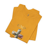 God Money Power Cross Tee — Christian Faith Graphic T‑Shirt