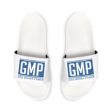 Men's GMP Logo Slide Sandals — Removable Strap Athletic Pool Slides