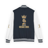 Letterman Jacket — "Champion King" Trophy Crest Varsity Jacket