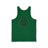 God Money Power Tank Top — Bold Inspirational Faith & Hustle Graphic Tank