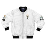 God Money Power Bomber Jacket — Motivational Graphic Jacket