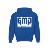 GMP “God Money Power” Youth Hoodie — Bold Faith & Motivation Pullover