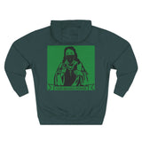God Money Power Hoodie — Graphic Three-Panel Fleece Pullover