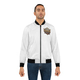 God Money Power Bomber Jacket — Retro Crest Logo Men's Jacket