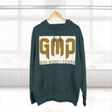 GMP Hoodie — "God Money Power" Bold Gold Graphic Fleece Pullover
