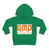 Toddler Hoodie — GMP (God Money Power) Bold Orange Logo