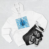 God Money Power Hoodie — Graphic Three-Panel Fleece Pullover