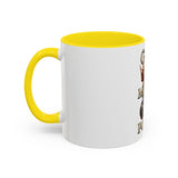 Coffee Mug — "God Money Power" Crown & Gauntlet Accent Ceramic Mug (11/15oz)