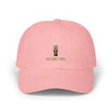 Dad Cap — God, Money, Power Embroidered Baseball Hat