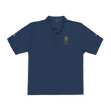 Embroidered Sunflower Polo Shirt