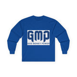 GMP God Money Power Long Sleeve Tee — Bold Faith & Prosperity Shirt
