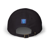 Dad Cap — Blue Sequin Statue Patch Embroidered Baseball Hat