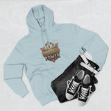 Hoodie — 'God Money Power' Vintage Emblem Fleece Hoodie