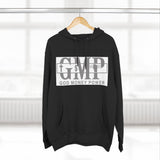 God Money Power Hoodie — GMP Logo Religious Streetwear