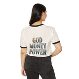 God Money Power Ringer T-Shirt