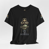 God Money Power T-Shirt — Bold Faith & Hustle Graphic Tee