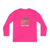 Youth Long Sleeve Tee — GMP GOD Money Power Graphic