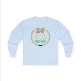 Money Power Long Sleeve Tee — “GMP GOD” Laurel Graphic