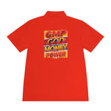 GMP God Money Power Graphic Polo Shirt – Retro Motivational Men's Sport Polo