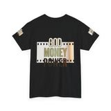 God Money Power Graphic Tee