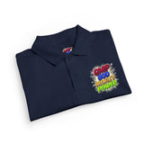 Youth Polo Shirt — Colorful "Camp Gov Summer Power" Logo Tee