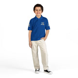 Youth Polo Shirt — "GIVE GOD" Inspirational Church Youth Uniform