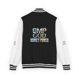 Letterman Jacket — 'GMP GOD MONEY POWER' Varsity Bomber