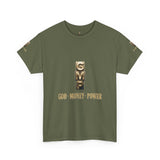 God · Money · Power Tee — GMP Gold Block Logo T-Shirt