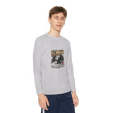 Youth Long Sleeve Tee — GMP (God Money Power) Eagle Graphic