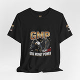GMP Eagle Tee — “God Money Power” Graphic T-Shirt