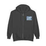 GMP "God Money Power" Zip Hoodie — Logo Full‑Zip Sweatshirt
